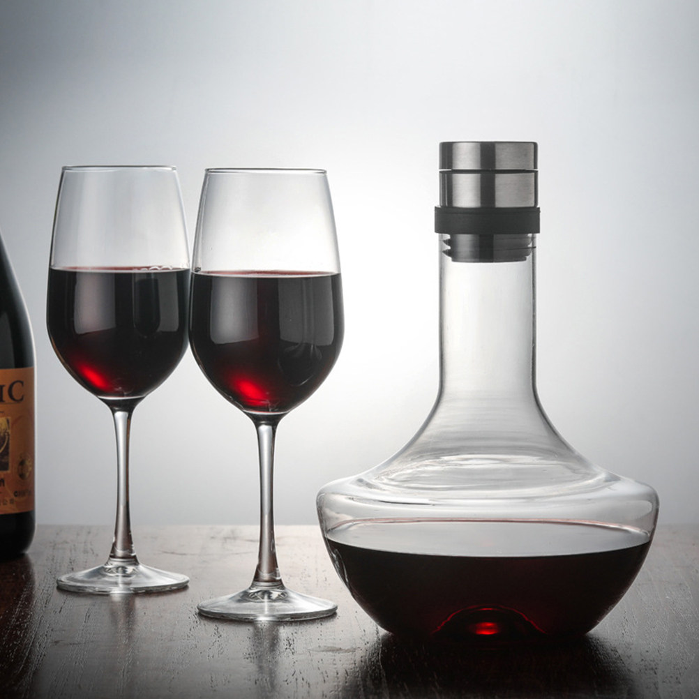 1 قطعة ديكانتير نبيذ زجاجي 100 - مراجعة Wine Aerator Pour وسعره