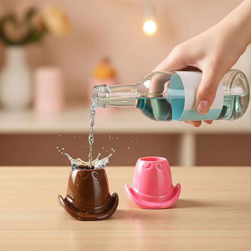أكواب نبيذ على شكل قبعة رعاة ا - مراجعة Wine Beer Hat وسعره